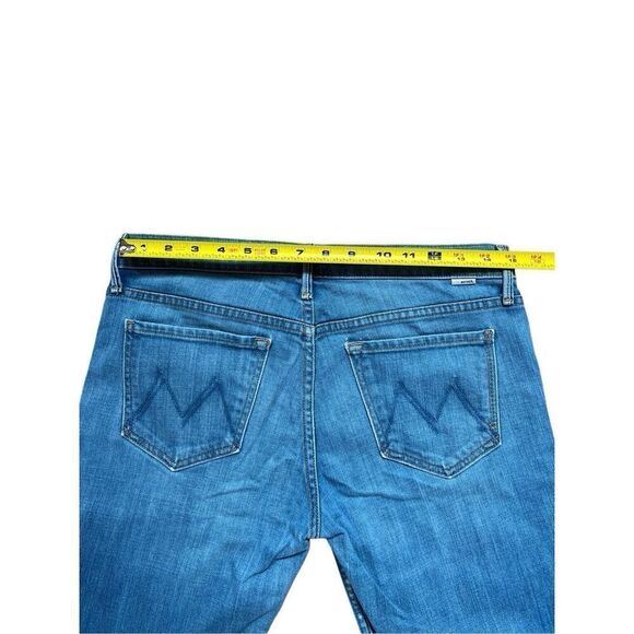 MOTHER Denim The Dropout Ankle Light Wash Size 28 - Picture 13 of 16